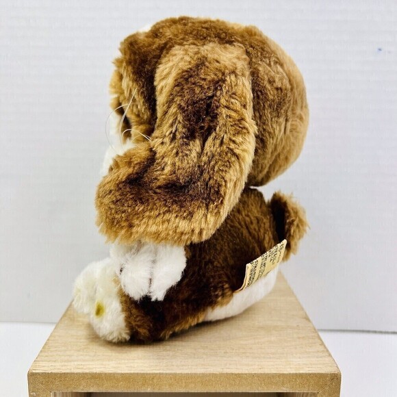 Vintage Applause Sad Sam Brown Hound Dog Puppy 8” Stuffed Animal Toy Plush 1986 - Picture 4 of 11